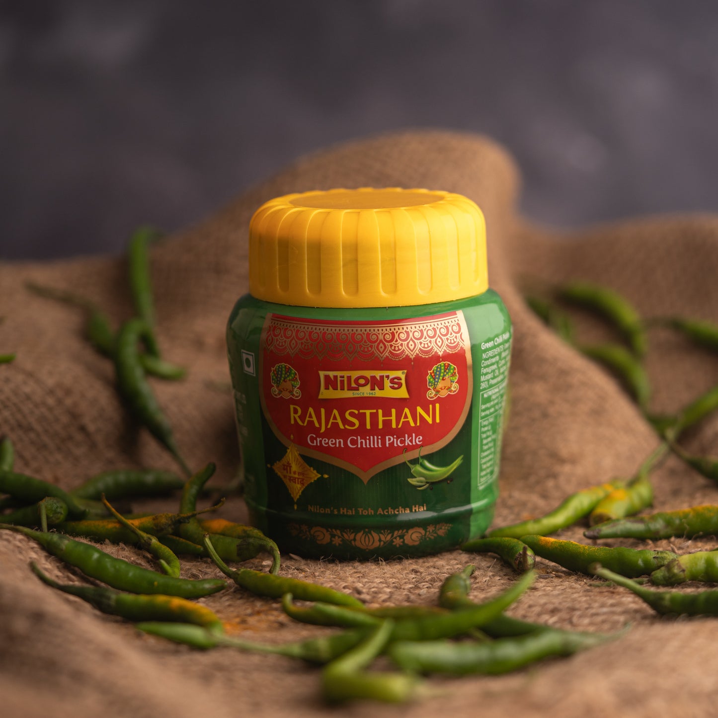 Rajasthani Green Chilli Pickle