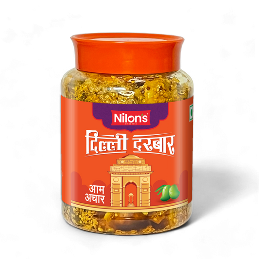 NILON'S - Delhi Darbar Mango Pickle | Aachar | Rich Flavors of North India | 1 Kg