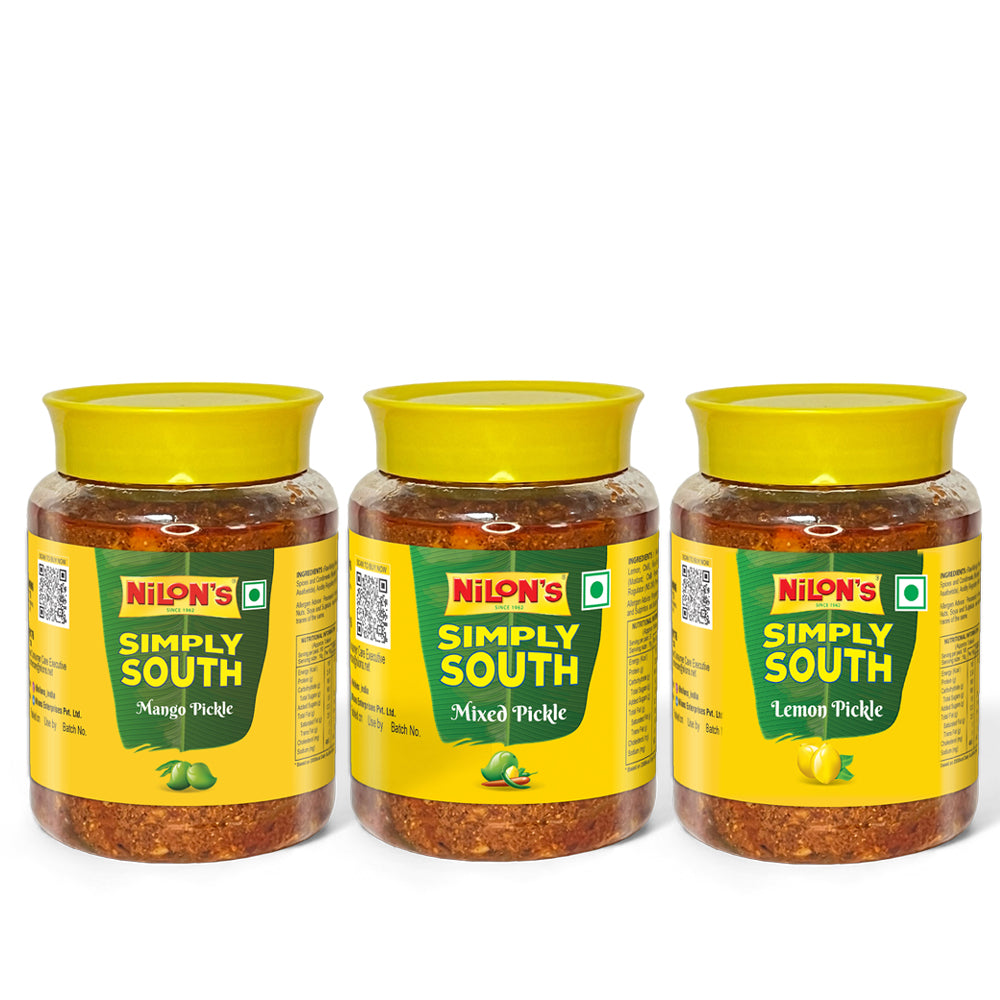 NILON'S - Simply South Pickle | Aachar | Flavors of Southern India | Combos.