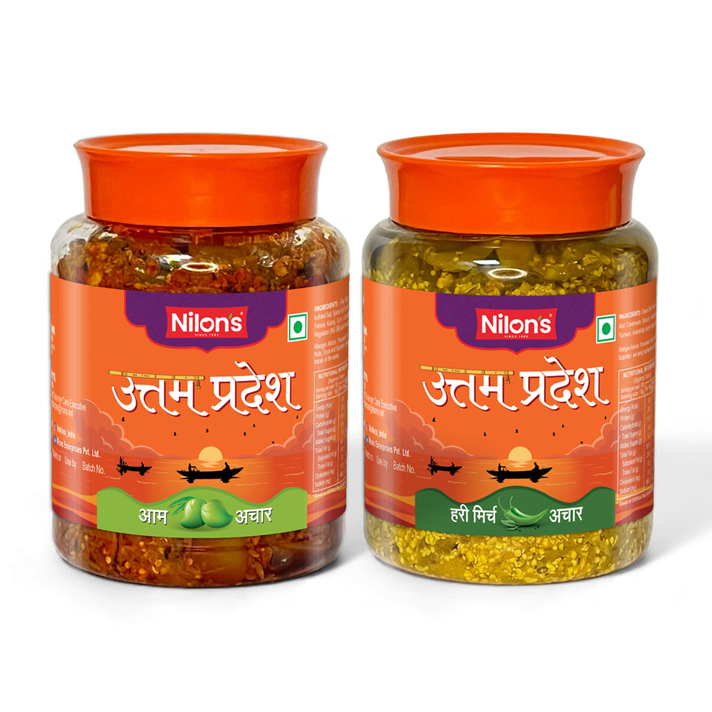 NILON'S - Uttam Pradesh Mix Pickle | Aachar | Rich Heritage Of Uttar Pradesh | Combos